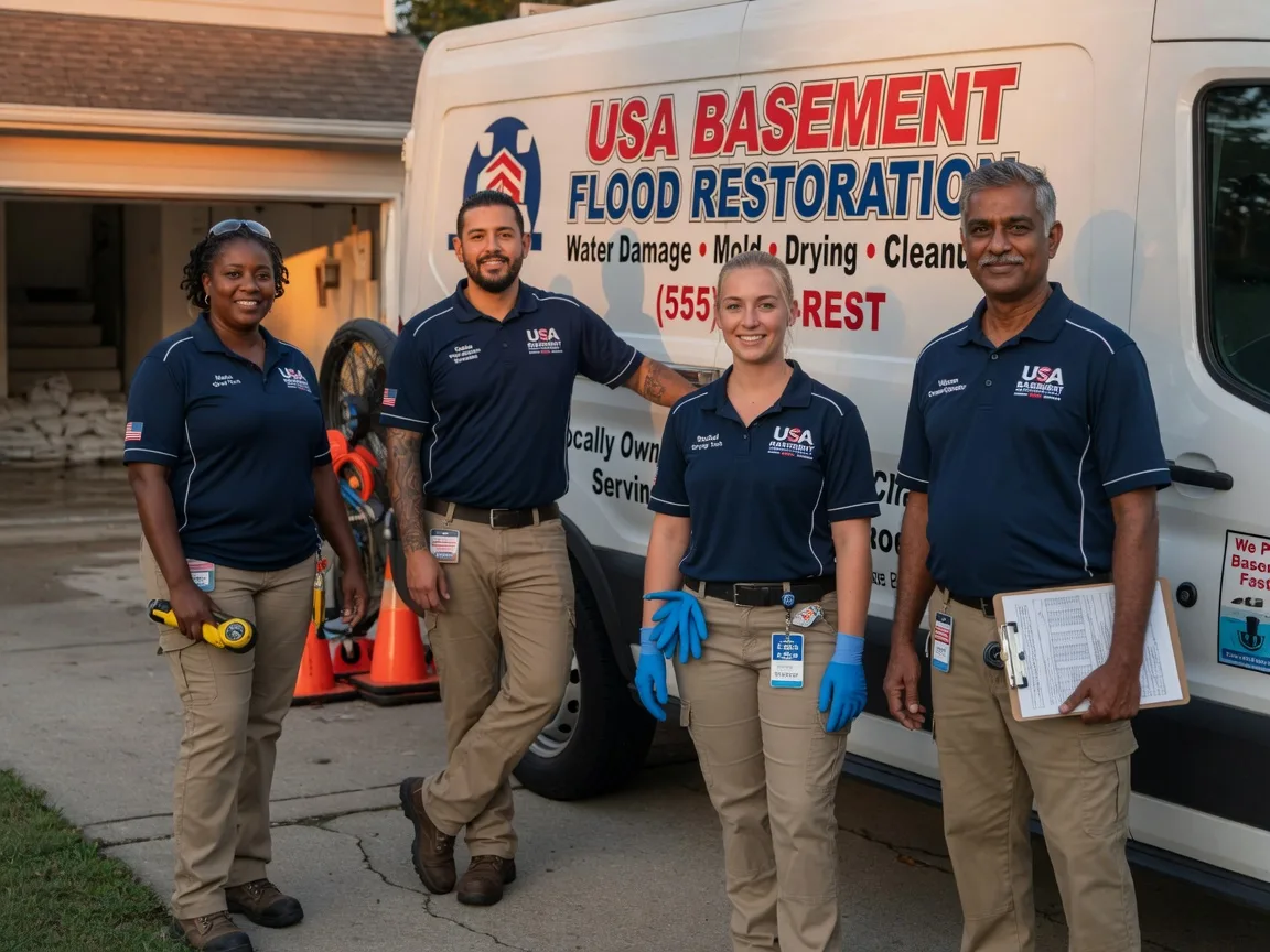 Basement Flood Cleanup company in Vanderbilt, PA